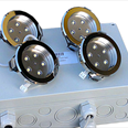LED5 - Flush Mounted Fire & Shock Resistant Spot Lights / Down Lighting Kits Detail Page